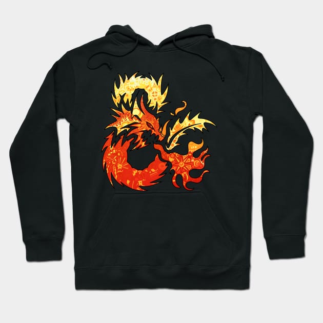 Fire Dragon Hoodie by paintchips